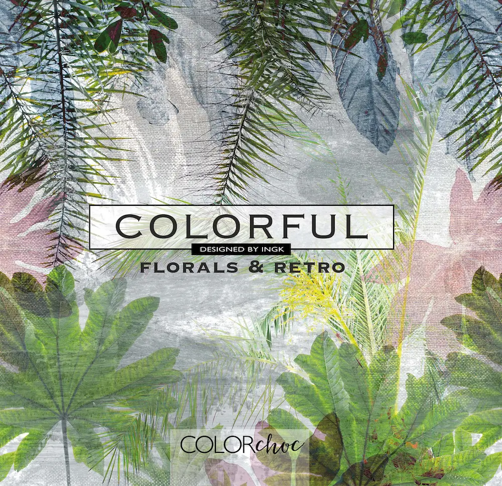 Behangboek Colorful Cover