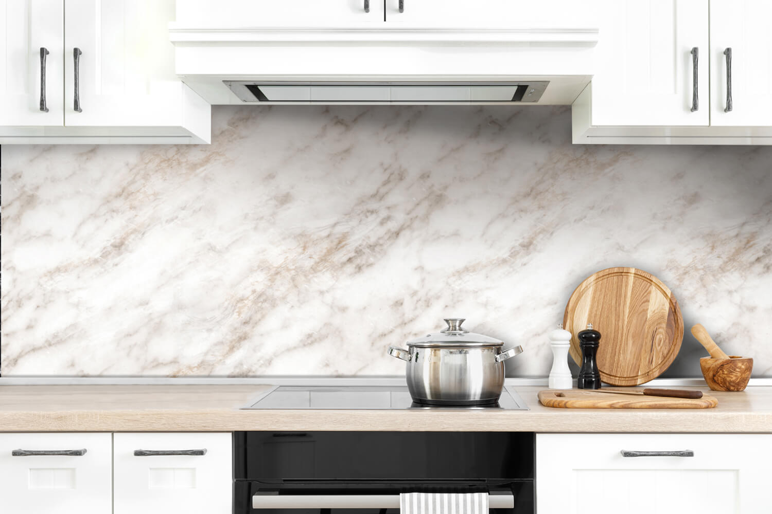 Marmer Wit - Spatwand - DW8607