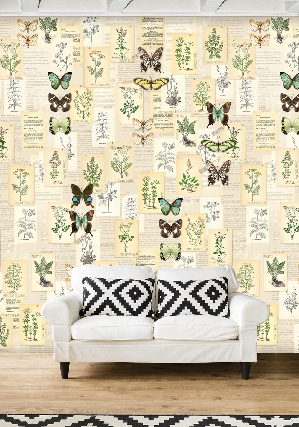 Botanical - Colour Choc Behang